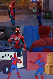 Spidy Meme In Spider Man Ps4 Spiderman Funny Spiderman Spiderman Meme