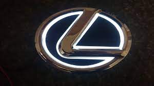 Lexus 5d Led Illuminated Badge Light Emblems Lexus Logo Lexus Lexus Accessories