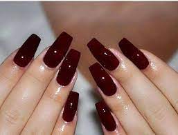 Always share great looking red nails. Pin On Nails