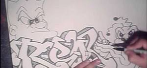 A professional designer pays utmost attention to these elements to create unique designs having if you are a beginner who wants to learn and practice some basic ways of incorporating colors and shades to text in illustrator, here are some. How To Draw Shade And Outline Graffiti Art Graffiti Urban Art Wonderhowto