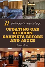 These before and after photos were taken on site to show off cabinet cures in real homes and the difference our cabinet refacing can make! Updating Oak Kitchen Cabinets Before And After 11 Attractive Inspirations For Your Next Project Jimenezphoto