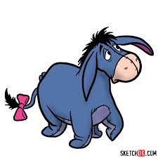 Eeyore is a member of the disney casting group from the largest retail franchise in the world. How To Draw Eeyore Winnie The Pooh Sketchok