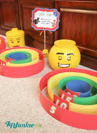 Homemade Skee Ball Toss Lego Games Homemade Carnival Games Diy Carnival Games Carnival Games For Kids