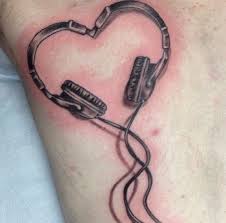 110 Charming Music Tattoo Designs Cool Music Tattoos Music Tattoo Designs Headphones Tattoo