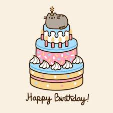 Pin By Hania Bougherbal On Cosette Pusheen Cute Pusheen Cat Happy Birthday Cat