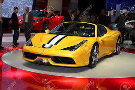 Descargue esta imagen gratuita sobre ferrari fórmula 1 fernand alonso de la vasta biblioteca de imágenes y videos de dominio público de pixabay. El Ferrari 458 Speciale A Se Muestra En El Salon De Paris 2014 Fotos Retratos Imagenes Y Fotografia De Archivo Libres De Derecho Image 33623662