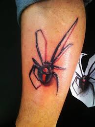 The onlookers will cringe definitely at the. 3d Black Widow Spider Tattoo On Leg