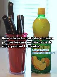 L Astuce Qui Marche Pour Nettoyer La Rouille Des Couteaux Nettoyage Astuce Menage Astuces
