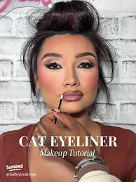 Stunning Grey Cat Eye Makeup with Winged Liner Tutorial