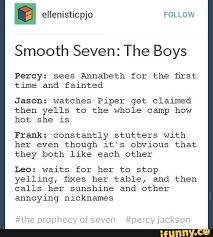 Leo Is The Dream Boy But Percy S Would Be So Sweet If He Fainted Because Of Her Beauty Percy Jackson Funny Percy Jackson Memes Percy Jackson