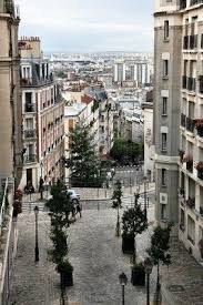 Montmartre Hill In Paris France Typical Old Town View Montmartre Paris Around The Worlds