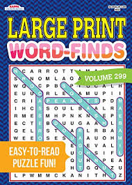 All of the hidden words can be found in. Large Print Word Finds Puzzle Book Word Search Volume 299 Paperback February 24 2020 Buy Online In Cambodia At Cambodia Desertcart Com Productid 40577642