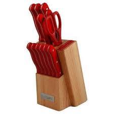Purelife Ragalta Plks 2111 Series 13 Piece High Carbon Stainless Steel Cutlery Set With Bakelite Handles And Knife Block Set Stainless Steel Cutlery Knife Sets