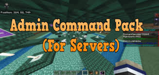 It gives you many necessary commands terms and conditions 0. Admin Command Pack For Servers Minecraft Pe Mods Addons