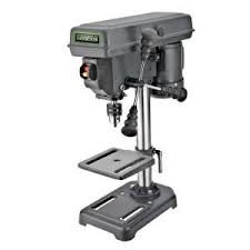 Genesis 2 6 Amp 8 In 5 Speed Drill Press With 1 2 In Chuck Adjustable Depth Stop Tilt Table And Chuck Key Gdp805p The Home Depot Drill Press Drill Press Table Drill
