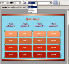 We did not find results for: Openoffice Org Training Tips And Ideas Template For Jeopardy Like Quiz In Openoffice Impress