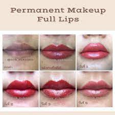 31 Likes 3 Comments Noknok Eyebrows Nok Suksaen On Instagram Full Lips Colour Semi Permanent Makeup Permanent Lip Lip Color Tattoo Permanent Makeup