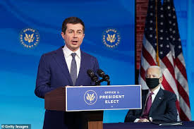 Chair, white house council of economic advisers: Pete Buttigieg Becomes First Senate Confirmed Openly Gay Cabinet Secretary T Gate