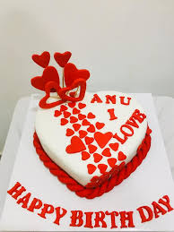 Check spelling or type a new query. Cake By Sona Hart Cake Design Happy Birthday Anu Facebook