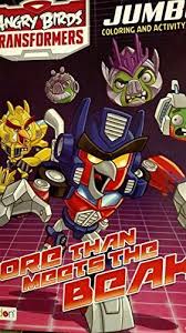 You can see the color poster in one of the screenshots of the app of angry birds transformers. Buy Angry Birds Transformers Jumbo Coloring Activity Book More Than Meets The Beak Online At Low Prices In India Amazon In