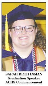 ACHS Graduation set for Friday, May 27