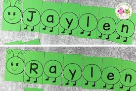 As you make each cut, say the name of the letter that you are cutting off the strip. Make Custom Printable Name Puzzles For The Whole Year Early Learning Ideas