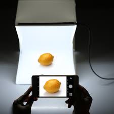 Folding Foldable Portable Mini Photography Led Lightbox Studio For Iphone Samsang Lg Htc Smartphone Digital Or Dslr Camera Walmart Com Walmart Com
