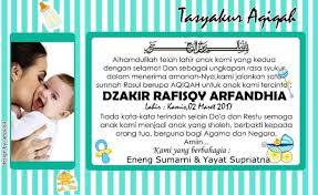 Nov 04, 2020 · undangantahlil1.doc. Desain Kartu Ucapan Aqiqah Bayi Nusagates