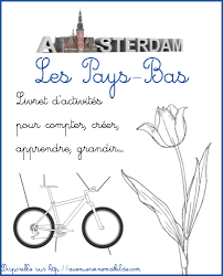 Livret D Activites Sur Les Pays Bas Et Amsterdam Avenue Reine Mathilde Pays Bas Pays Pays Bas Drapeau