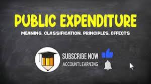 On the whole the finance commission faces new challenges in the process of the evolution of our federal polity. Public Expenditure Meaning Classification Principles Effects