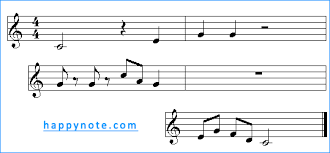 I'm assuming you meant symbolize instead of symbols. Half Rest Whole Rest Quarter Rest All Music Rests