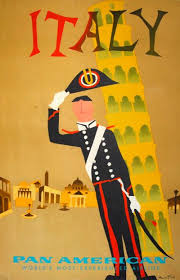 Pan Am C 1950 Vintage Italian Poster Vintage Posters Vintage Travel Posters Italian Posters