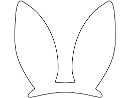 Here is the front face bunny template: Easter Bunny Ears Template Download Printable Pdf Templateroller