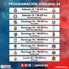 Amis formateurs, en tant que président de l'anfp et au nom de tous les adhérents, je tiens à vous souhaiter nos meilleurs vœux pour cette année 2021. Programacion Anfp Entrego Los Dias Y Horarios Para Disputar La Jornada 34 Del Torneo Nacional