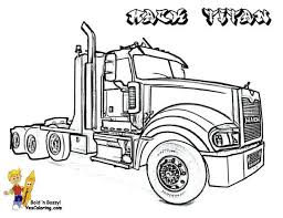 Mack Titan Trucks Coloring Picture You Can Print Out This Truck Coloringpage For Boys Http Coloring Pages For Boys Truck Coloring Pages Coloring Pages