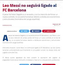 Sigue en vivo la cobertura minuto a minuto y todas las reacciones de la ruptura entre el barça y leo messi. Ek4jl Mub4y2 M