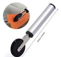 FOSHIO Vinyl Wrapping Tool Soft Sponge Rubber Wrap Roller Squeegee Car Door  Gap Uneven Surface Carbon Fiber Film Install Roller