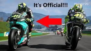 Il dottore è ufficialmente un nuovo pilota della yamaha petronas e in questo 2021 correrà con il team satellite della scuderia di iwata. Valentino Rossi To Ride For Petronas Yamaha In 2021 Motogp 20 Gameplay Youtube