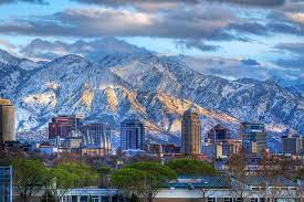 Salt Lake City Utah Usa By Douglas Pulsipher Salt Lake City Downtown Salt Lake City Utah Salt Lake City Temple