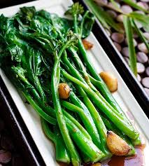 Chinese Broccoli With Oyster Sauce Recipe Gai Lan Steamy Kitchen Recipe Dim Sum Recipes Chinese Broccoli Recipe Recipes