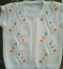 Islemeli Bebek Yelek Yapilisi Baby Knitting Patterns Orgu Tig Isleri
