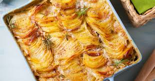 Photo Recette de tian aux pommes de terre potimarron et lard fumé ...