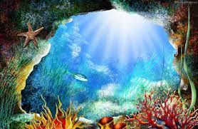 Best Underwater Painting Desktop Wallpapers Background Collection Illyustracii Abstraktnye Kartiny Podvodnyj