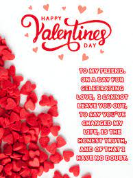 Happy Valentine S Day Wishes For Friends Birthday Wishes And Messages By Davia Valentine's day wishes and messages for a special friend.