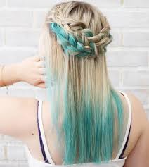 40 Fairy Like Blue Ombre Hairstyles Hair Dye Tips Blue Tips Hair Blonde Hair With Blue Tips