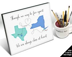 Perfect for birthdays, anniversaries, valentine's day, and holidays. Though We May Be Far Apart Gift For Friend Who Lives Far Away Etsy In 2021 Gifts For Friends Long Distance Friendship Gifts Bff Gifts