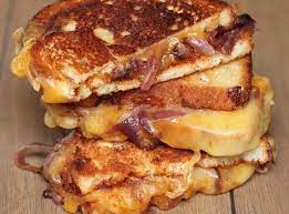 Sweet Spicy Caramelized Onion Bbq Grilled Cheese Best Grilled Cheese Onion Grilled Cheese Food