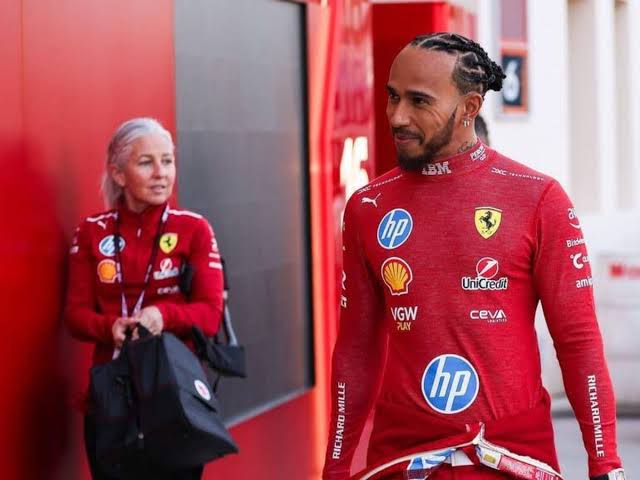 Good Foundation Of People Around You': Lewis Hamilton Delighted Following  Reunion With Angela Cullen At Ferrari | Sports News - News18