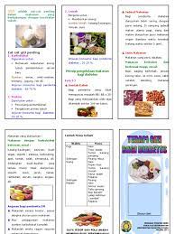 Untuk lebih banyak ide makanan ringan: Leaflet Diet Penderita Diabetes