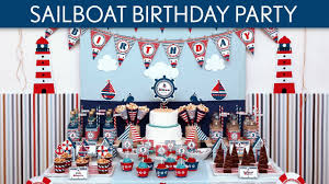 Here are 10 tips to help you throw a fun birthday party on a budget. Sailboat Birthday Party Ideas Sailboat B104 Youtube